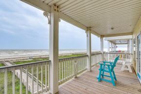 Beachfront Texas Retreat - 2 Decks, Patio and Views!